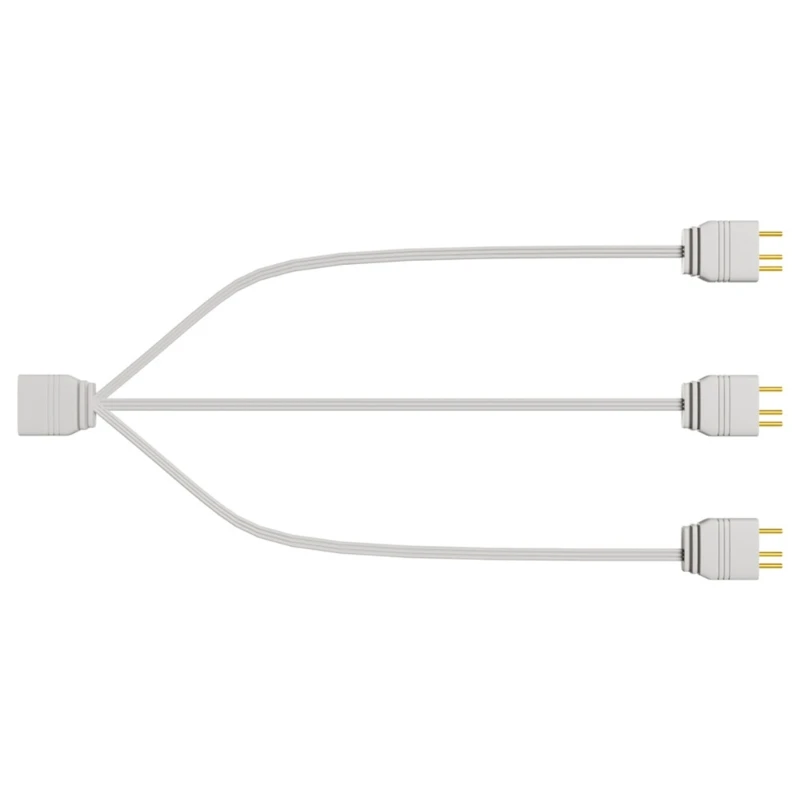 

5V 3Pin ARGB Splitter Cable Male-to-Female Connector Cable Easy Installation