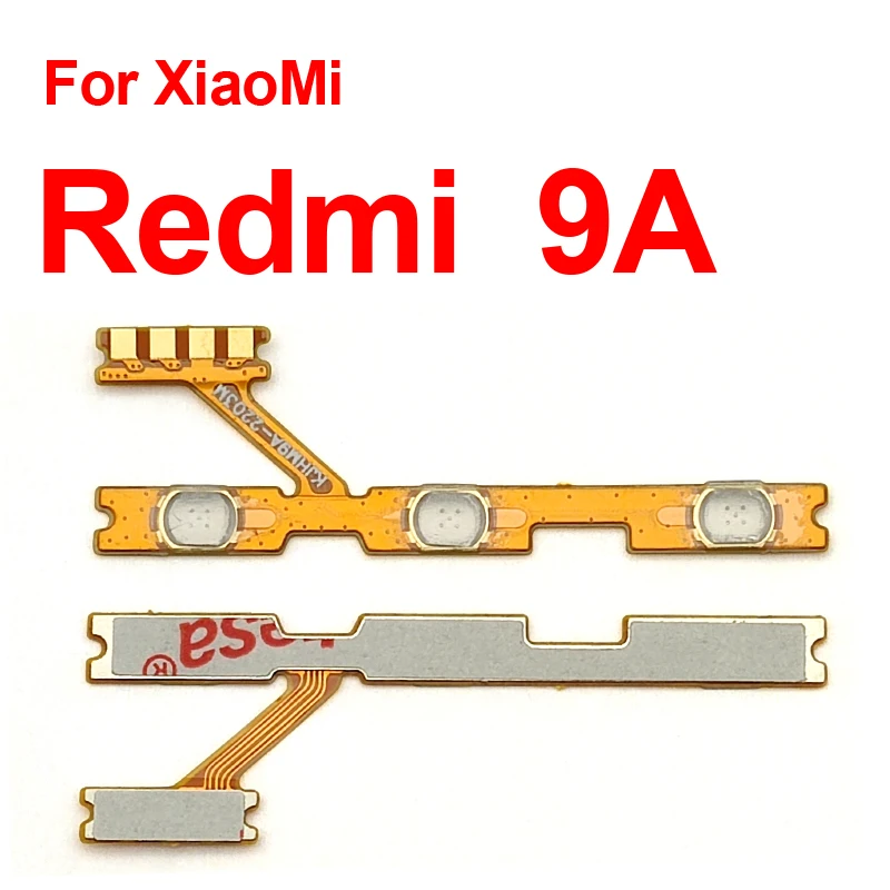 

Оригинальная Кнопка громкости вверх и вниз ключ гибкий кабель для Xiaomi Redmi 9 9i 9A 9C 9T включение и выключение питания гибкий кабель заменяемый