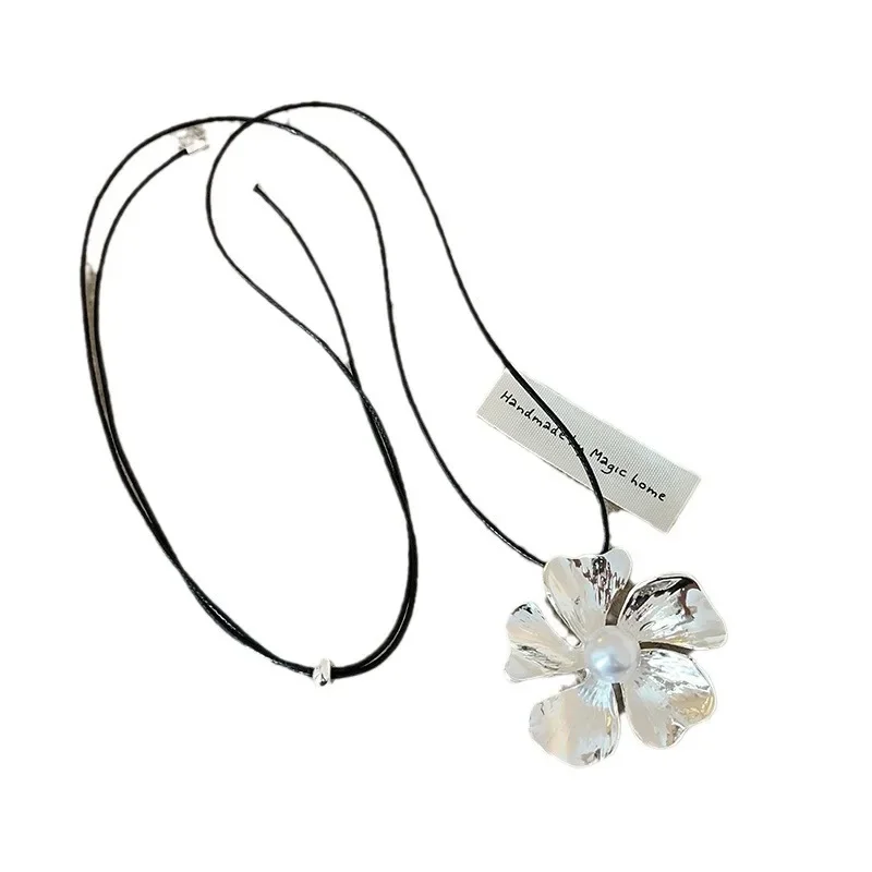 Уникальное регулируемое ожерелье с корейским жемчугом женское простое