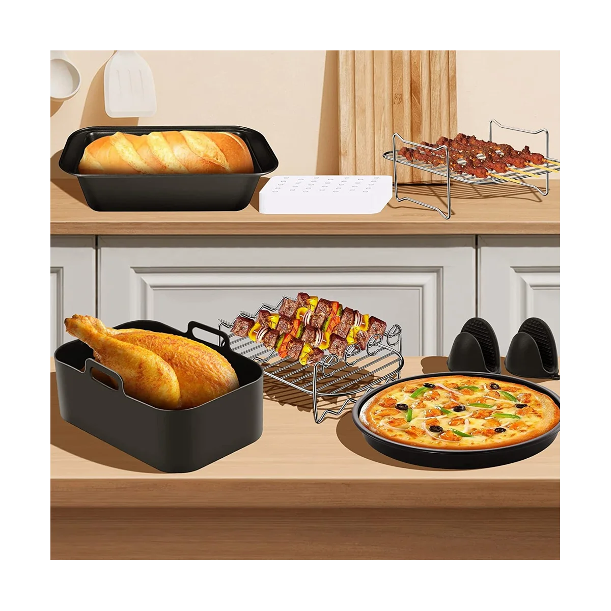 Аксессуары для Ninja Dual XL KITCHIEN Vortex 3.7Qt-4.2Qt фритюрницы