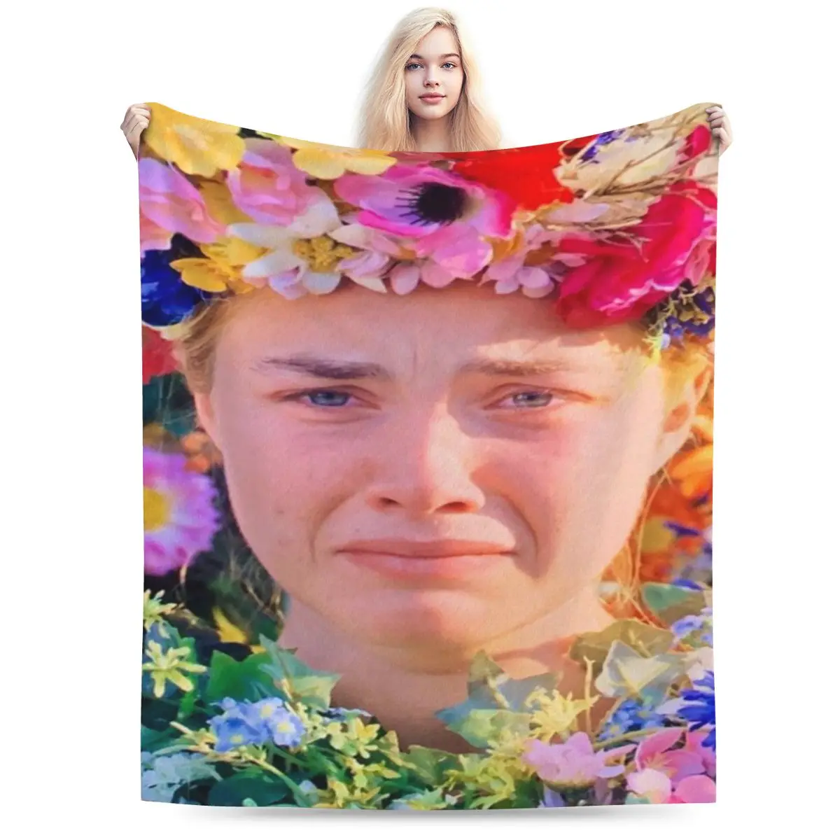 Ультрамягкое одеяло из микрофлиса May Queen Dani