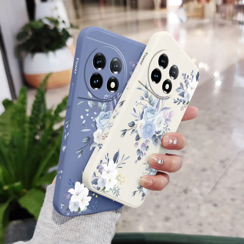 Ruddy Roses чехол для телефона Oneplus 11 11R 10 10R 10T 9R 9RT 9 8T 8 7 7T Pro 5G из жидкого силикона