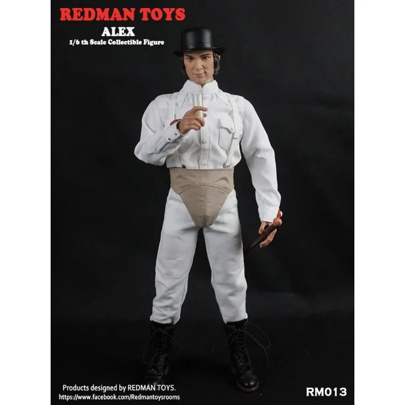 Фото REDMAN TOYS Оригинальная коллекционная фигурка-модель «Апельсиновый механический пупок» / Стэнли Кубрик, 1/6, изысканная подвижная модель солдата, подарок, коллекционная кукла №4