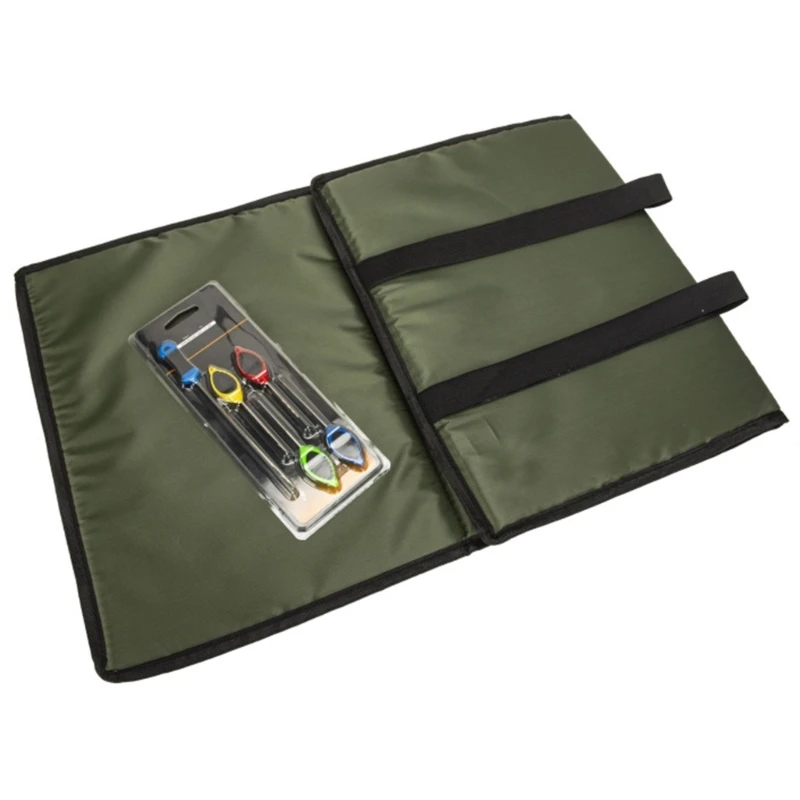 Складной коврик для ловли карпа защитный рыбы посадочная площадка с иглой