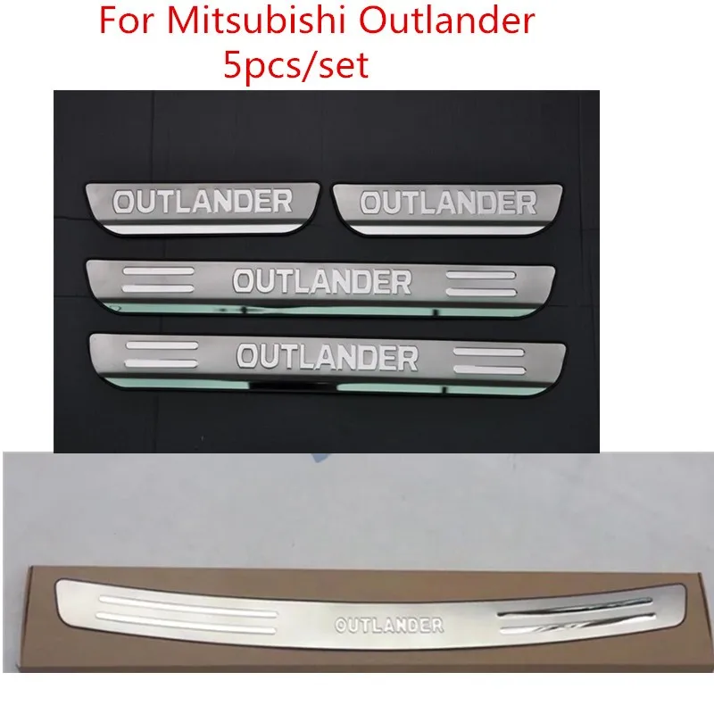 

High Quality Stainless Steel Rear Bumper Protector Sill For Mitsubishi Outlander 2013 2014 2015 2016 2017 2018 ,car-styling