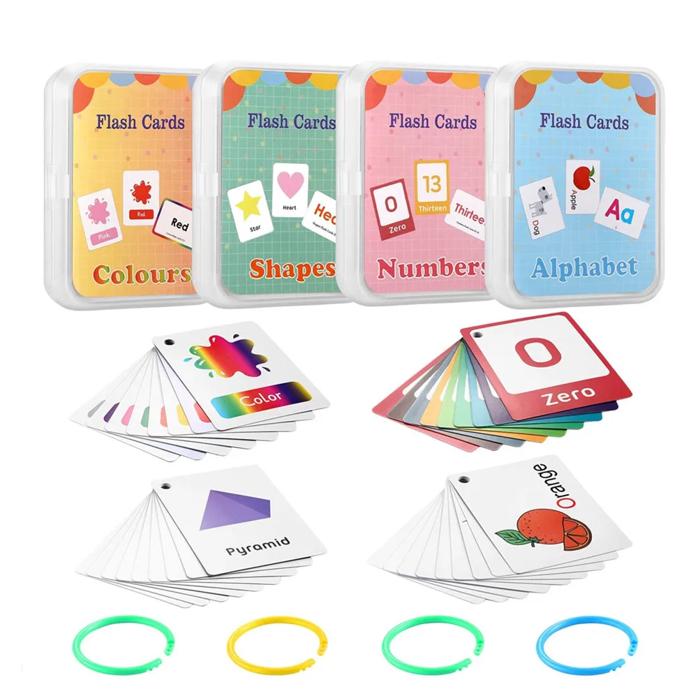 

Дети Монтессори Детские Обучающие английские карточки с надписью когнитивные Обучающие игрушки запоминающие картинки игры подарки для де...