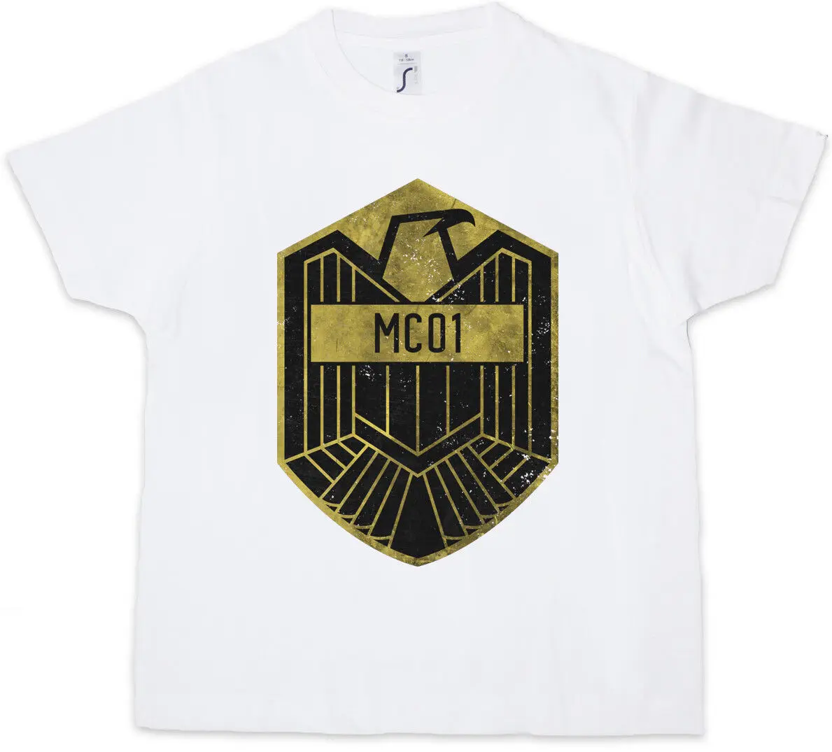 Логотип отдела юстиции II детская футболка для мальчиков один мега Dredd город Орел