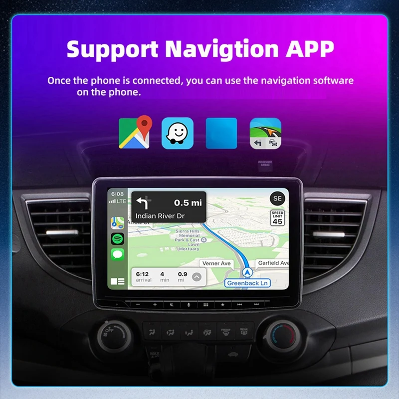 Caraibox 2в1 Подключайте и воспроизводите Беспроводной адаптер Carplay Android Auto Dongle Box для