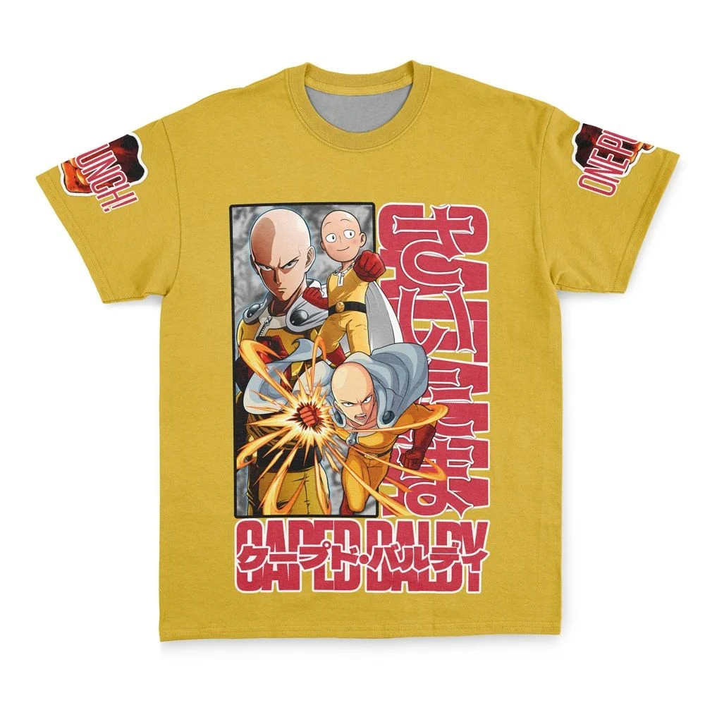 

One Punch Man Saitama Genos Fubuki Boys Anime T-Shirt Men O Neck Cool Summer Tees Shirts Teenager Casual Short Sleeve Tops