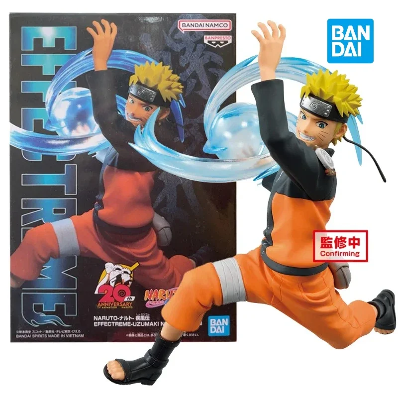 В наличии Bandai Naruto Shippuden UZUMAKI EFFECTREME Battle Pose Rasengan Scene Model Toy Gift Collection Аниме Фигурка