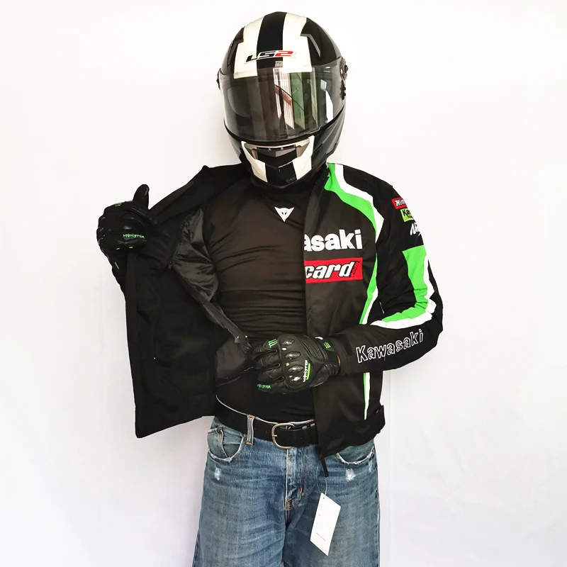 Рисунок 4 - Новая мотоциклетная куртка Kawasaki из ткани Оксфорд