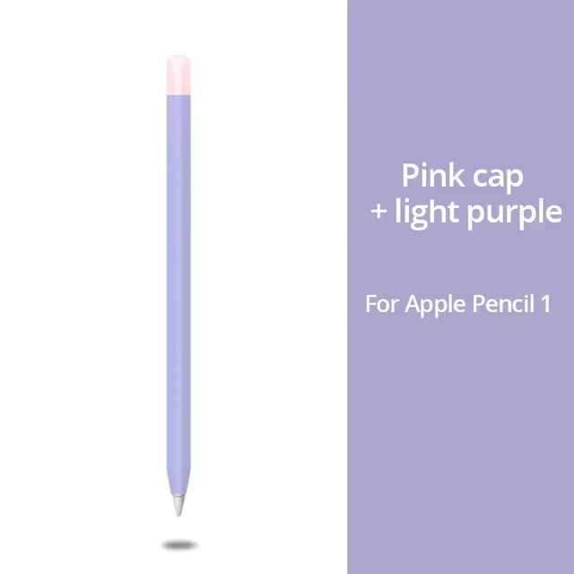 

New Arrival Pencil case Tablet Touch Stylus Pen Protective Cover Pouch Portable Soft Silicone Case For Apple Pencil 2 1st 2nd Ca