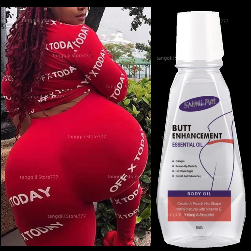 

80ml Natural Butt-lifting Essential Oil Lift Effective Firming and Fast-growing Sexy Butt-lifting Big Butt Massage
