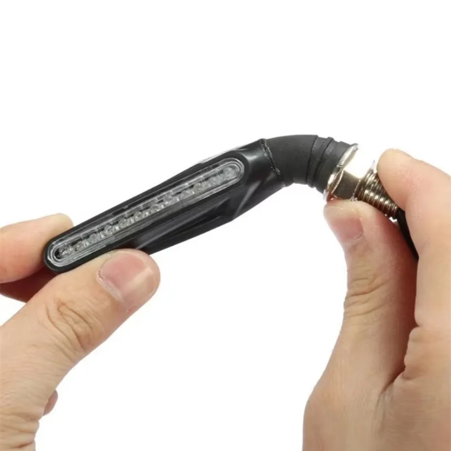 1 шт. указатели поворота для мотоцикла 12 В светодиодные задние мигающие