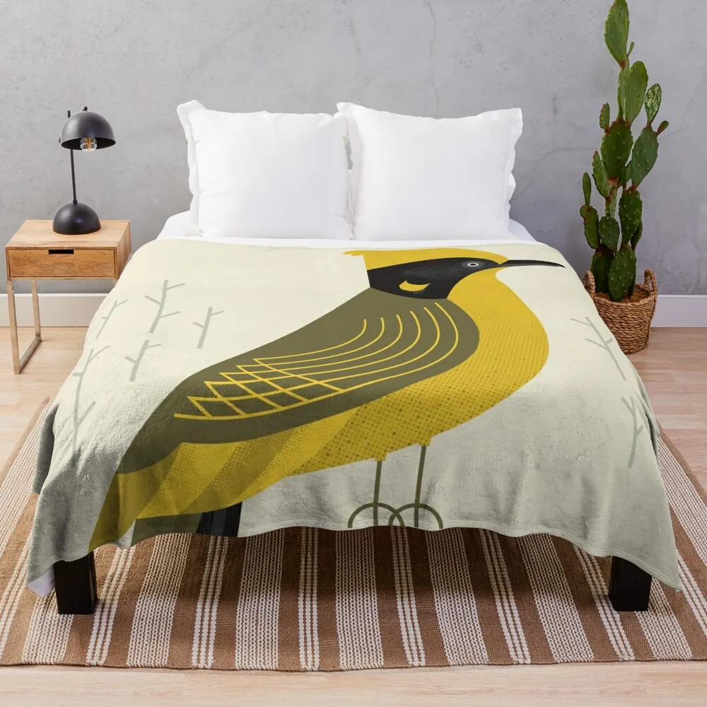 Одеяло Helmeted Honeyeater Bird of Australia одиночные одеяла на заказ