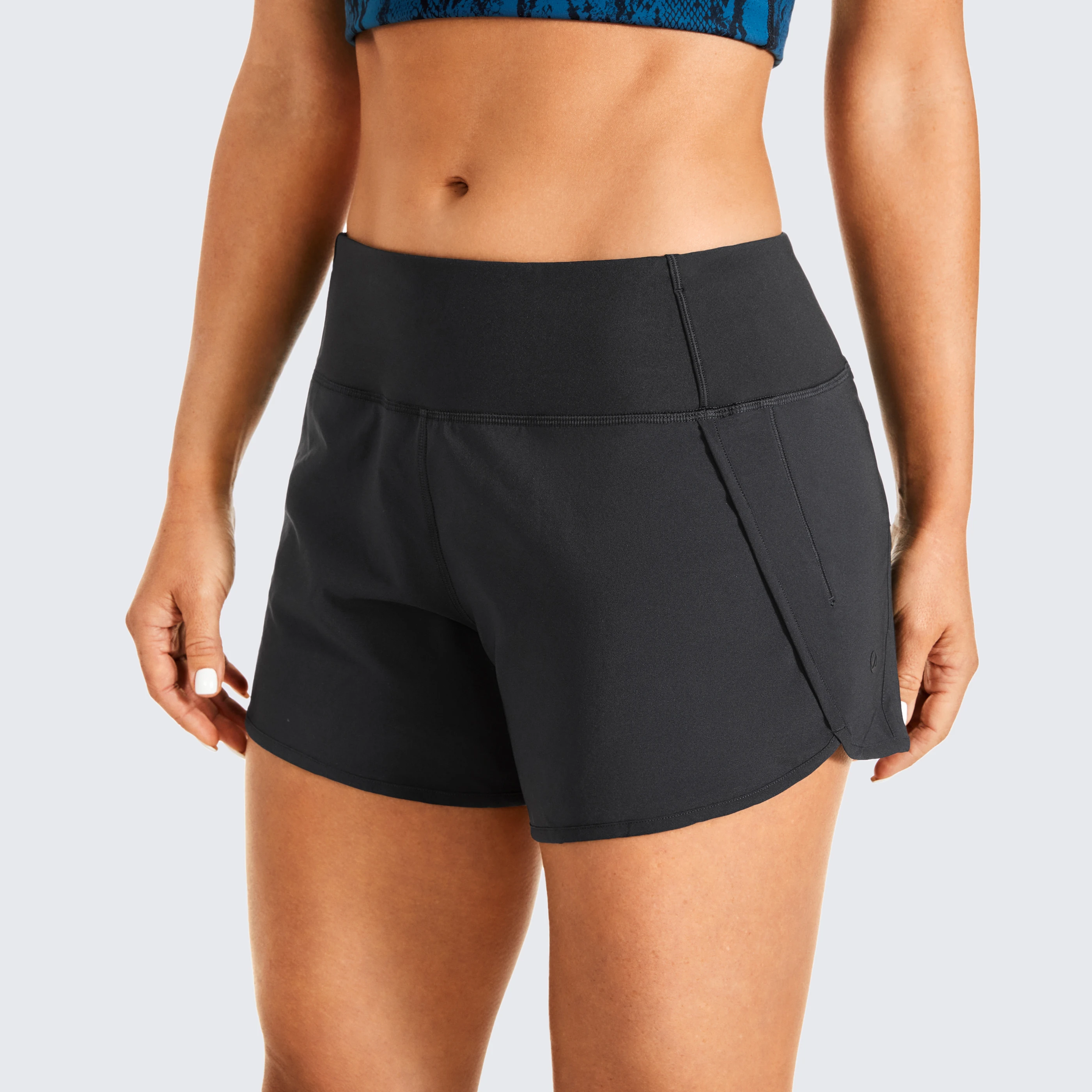 Womens Lightweight Gym Athletic Workout Shorts Liner 4