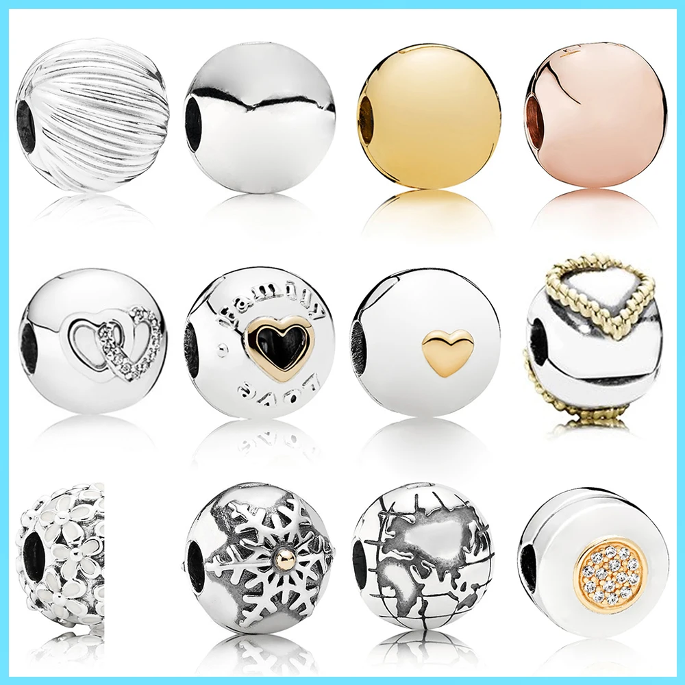 

Браслет из серебра 925 пробы, с фиксированной пряжкой