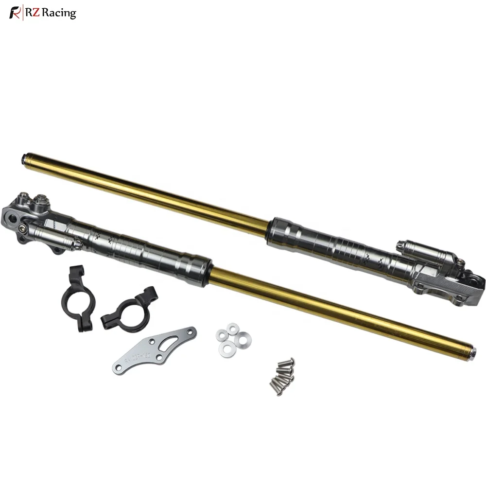 Передний амортизатор мотоцикла без регулировки перевернутые вилки для Suzuli Raider 150