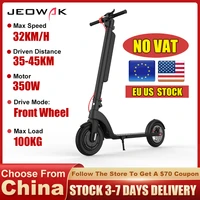 jeowak electric scooter 350w foldable portable smart skateboard 32kmh sports entertainment scooters electric bike for adults x8