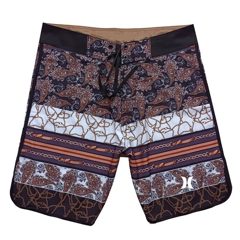 Men's Bermuda Shorts Swimming Trunks Quick-Dry Beach Surf Board Shorts Swimwear Swimsuit Sports Shorts Beach Surfing Beachwer