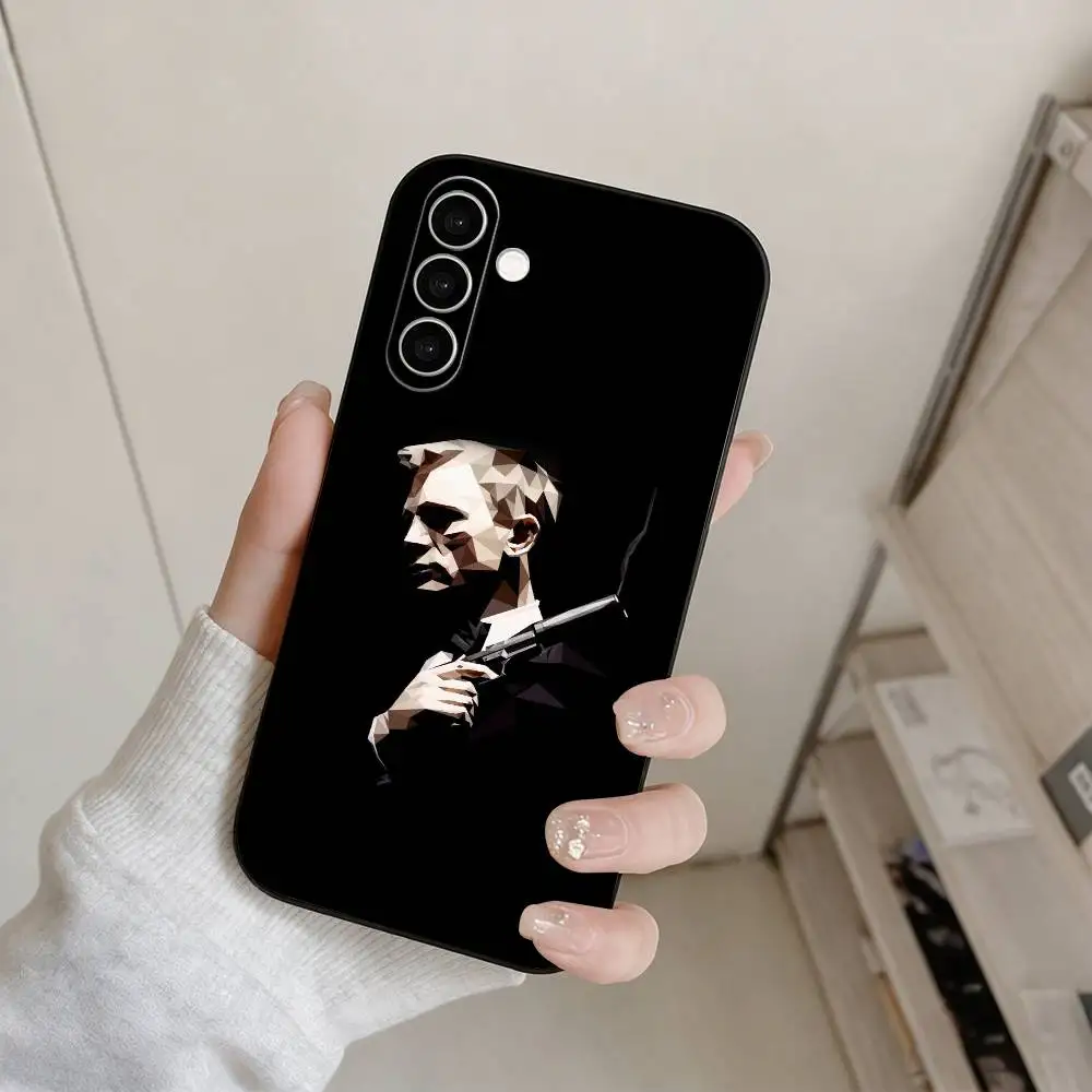 Чехол для телефона 007 J-James Bond для Samsung Galaxy A73, A72, A71, A70, A53, A52, A51, другие модели, мягкий черный чехол (art.: 3920db676a2f2) - 3920db676a2f2