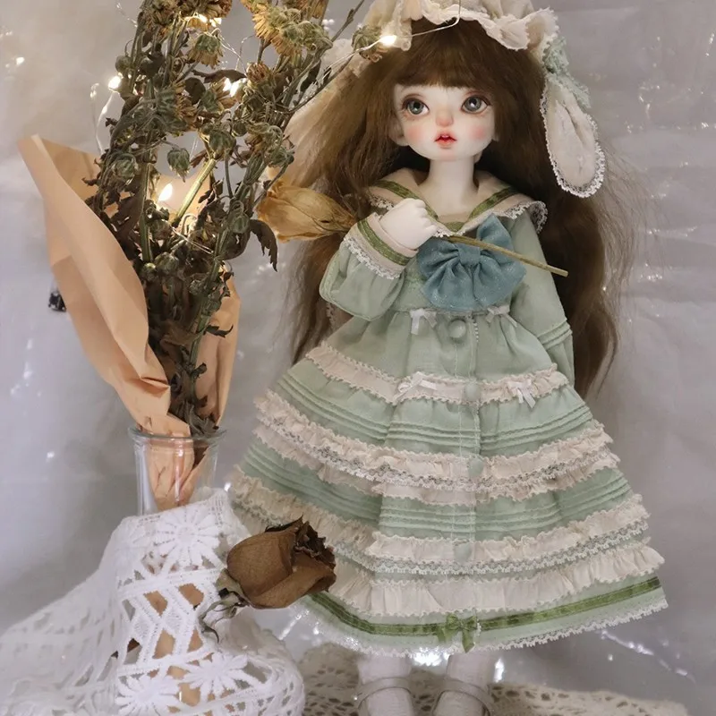 

BJD Doll 1/6 bunny Customize Full Set Luxury Resin Dolls Pure Handmade Doll Movable Joints Toys Birthday Present Gift