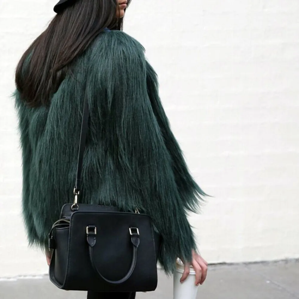 Women's Fur Jacket Imitation Fur Floating Fur Women's Coat Washed Fur Fox Fur Fur Short Top Faux Fur Coat