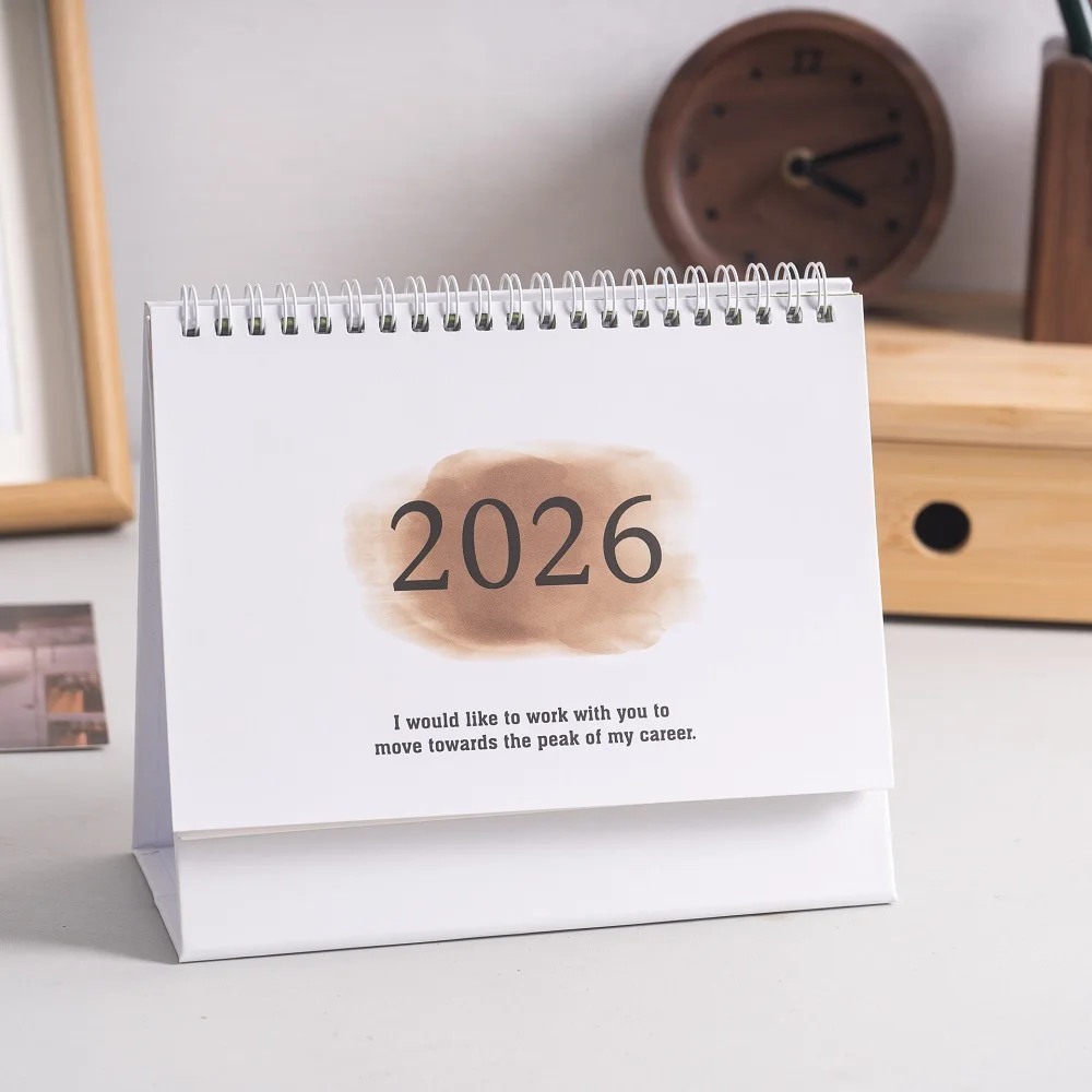 

Настольный календарь nbyinto на 2026 год