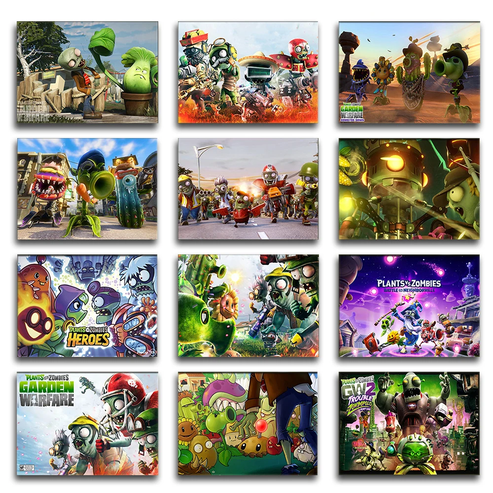 Настенная картина с изображением растений в стиле современного бара |