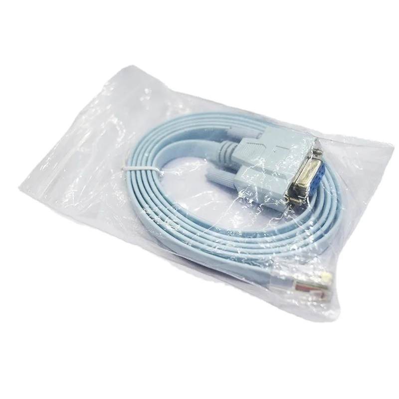 Консольный кабель RJ45 Ethernet-RS232 DB9 COM-порт последовательные гнездовые