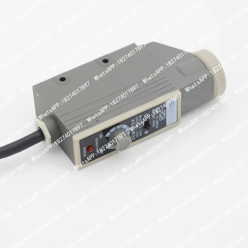 Фото Датчик цветовой маркировки KS-WG22, датчик коррекции цвета KS-RG22, высокоточный фотоэлектрический датчик для машины по производству пакетов, фотоэлектрический выключатель №2