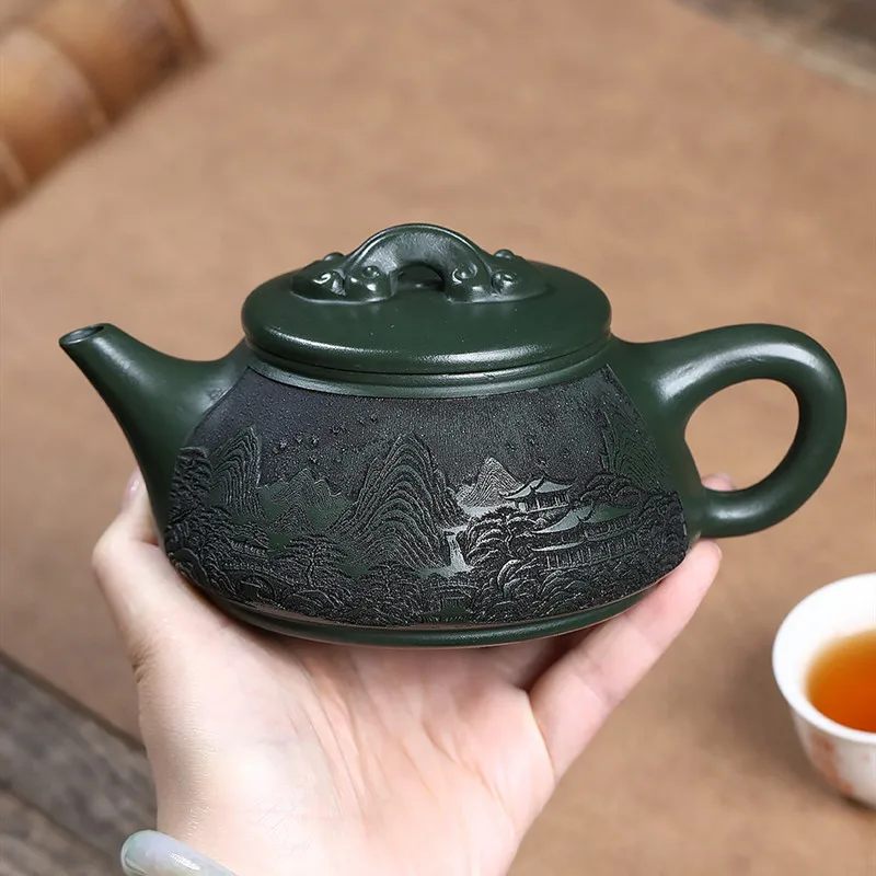 BRTRINBSY TEA Фиолетовый чайник из Исинской глины 340 мл