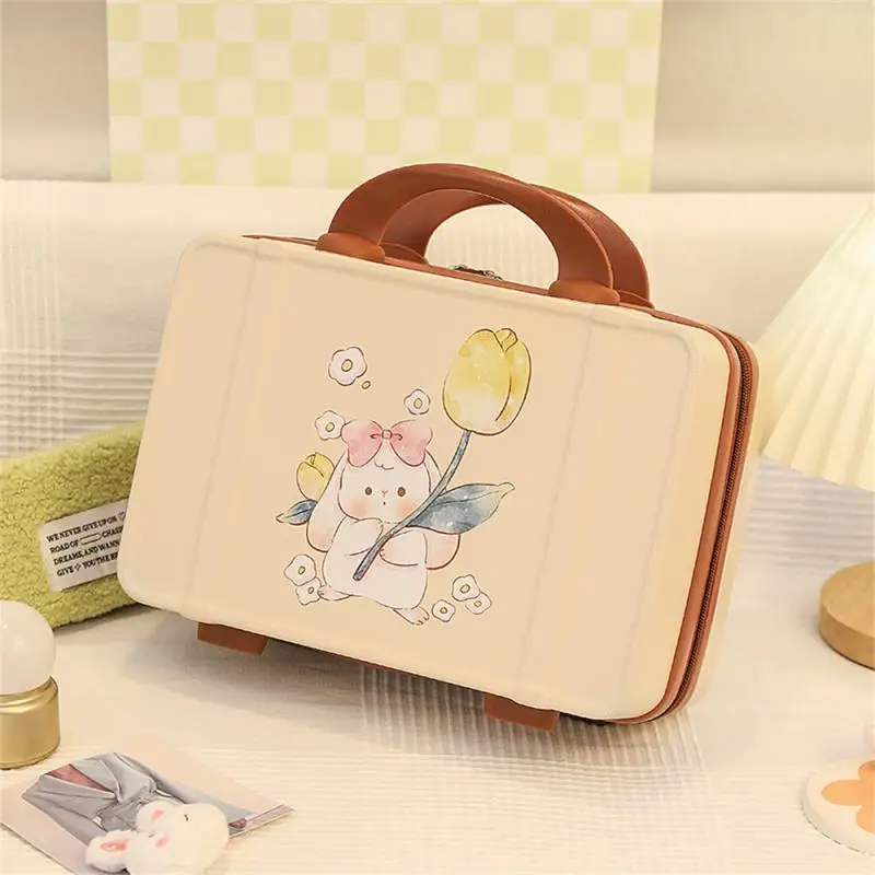 

Makeup Bag Multipurpose Password Box Cartoon Portable Storage Box Small Handbag Cosmetic Case