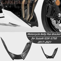 gsxs750 under side belly pan bracket abs injection fairing for suzuki gsx s750 2017 2022 2020 gsxs 750 motorcycle accessories