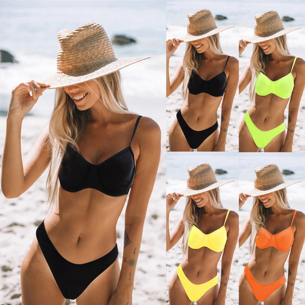

Swimwear Shorts Set for Women Women Sexy Patchwork Bikini Push-Up Pad Swimwear Boys Swimming Shorts Size 14 Birth Bathing Suit