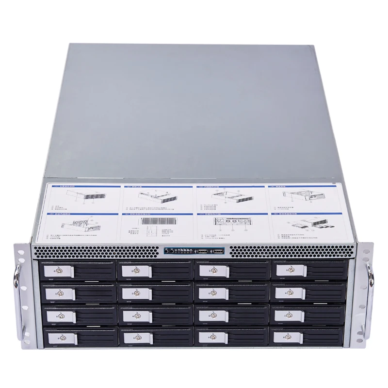

NAS Case 16 Bays Case Server With 3.5" Hard Disk