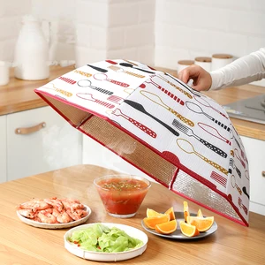 heat preservation for kitchen gadgets folding funnel vegetable cover kitchen tools accessories winter thermomix accesories table free global shipping