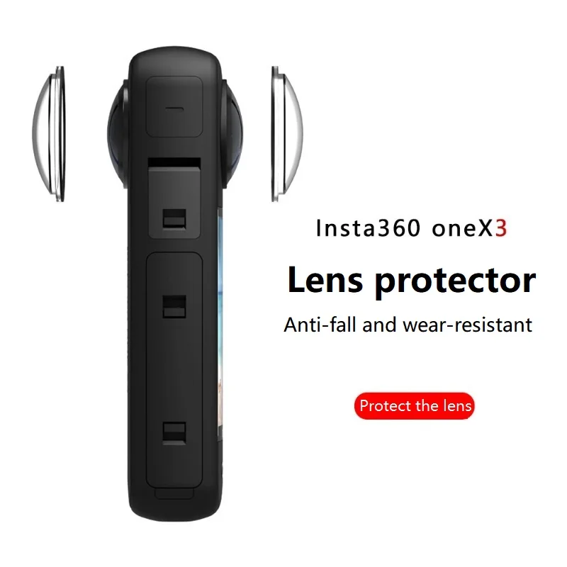 Фото Защитная пленка для объектива Insta360 OneX2, защитный чехол для передней камеры Tesla Model Y Juniper YDSXJPJ03 №2