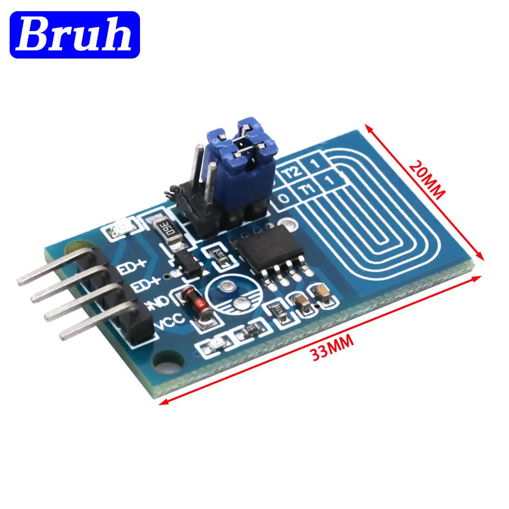 Умная электроника емкостный сенсорный диммер постоянное давление плавное
