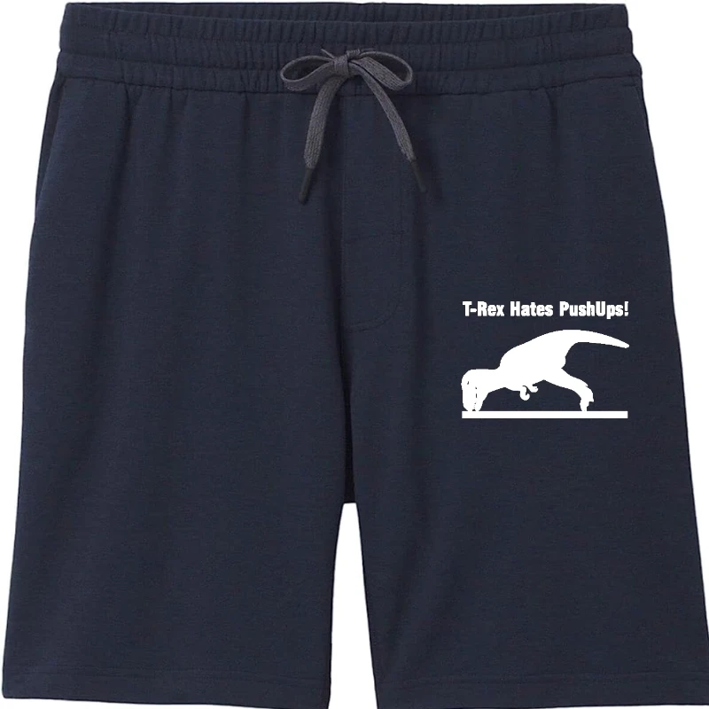 

Title: T-Rex Hates Pushups Dinosaur Mens Men's shorts 10 Colours (S-3XL) by swagwear