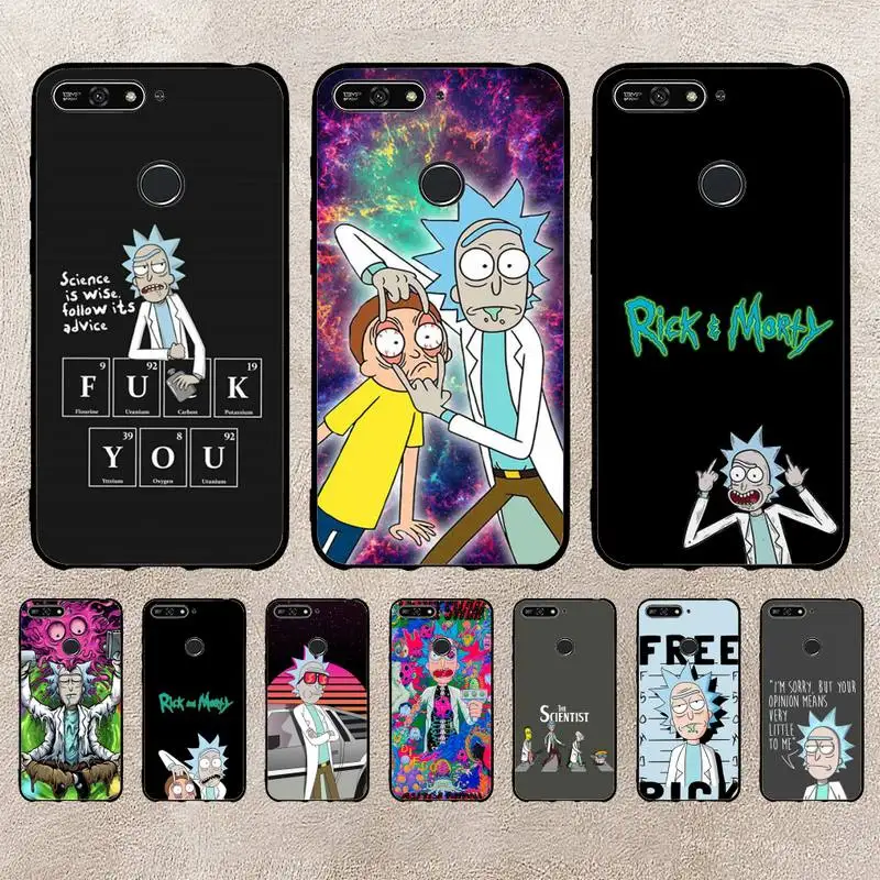 

S-Ricks And S-Morties Phone Case For Xiaomi 11 10 12Spro A2 A2lite A1 9 9SE 8Lite 8explorer F1 Poco 12S Ultra Cove