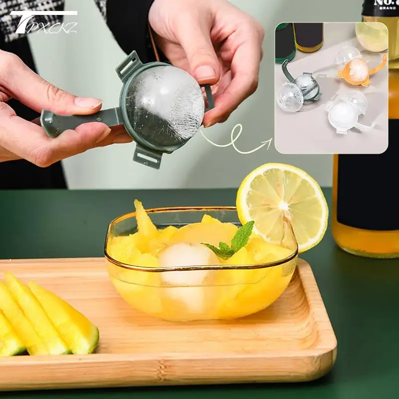 

5 см круглая форма для шарика с льдом, зеркальная водка, коробка для хоккея с льдом, модель бара, зеркальная кухонная коробка для льда, устройство для изготовления мороженого