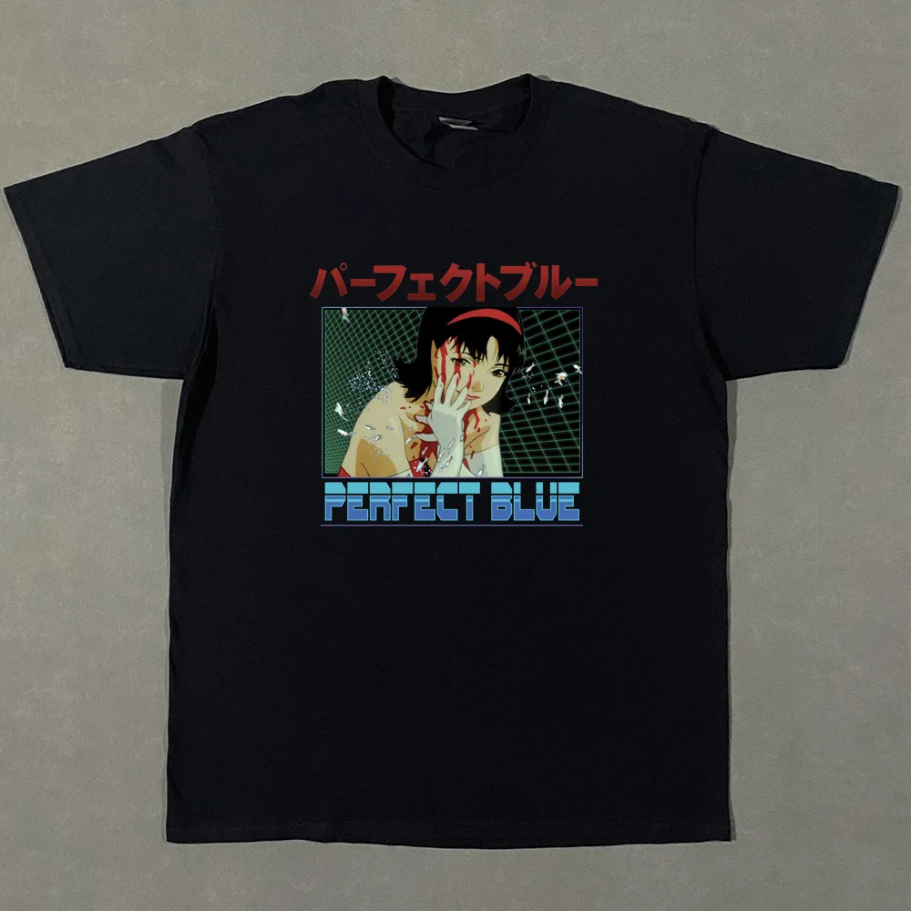 

Perfect Blue Junji Ito Anime Japanese Design Summer Cotton Men T Shirt