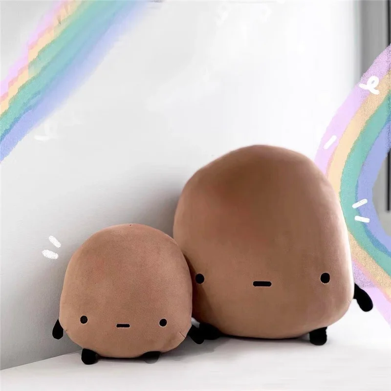 

Cute Soft Cute Sad Potato Emoticon Pack Plush Pillow Sofa Cushion Niche Gift
