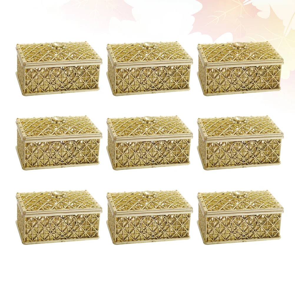 

12pcs Candy Box Safe Square Small Gift Container Case Holder Boxes for Christmas