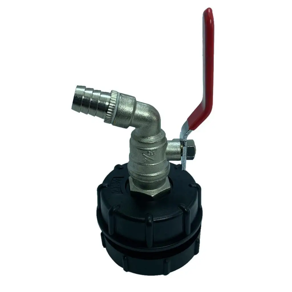 

IBC Tote Tank Adapter 2 Fine 62 мм резьба прямой водяной клапан части 16 мм