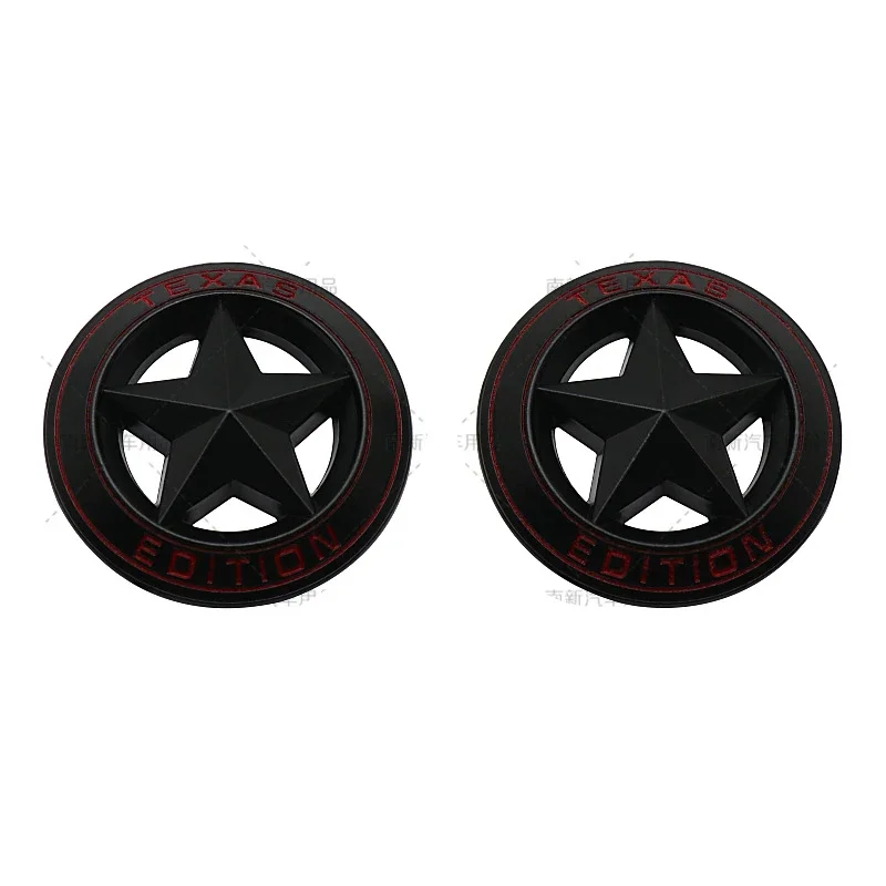 2 шт. Автомобильная наклейка значок для заднего багажника Металлическая Эмблема