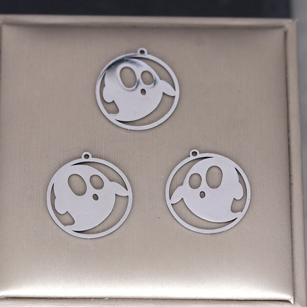 3 шт. Необычные большие и Призрачные Глаза Ssmall подвески из нержавеющей стали 316L