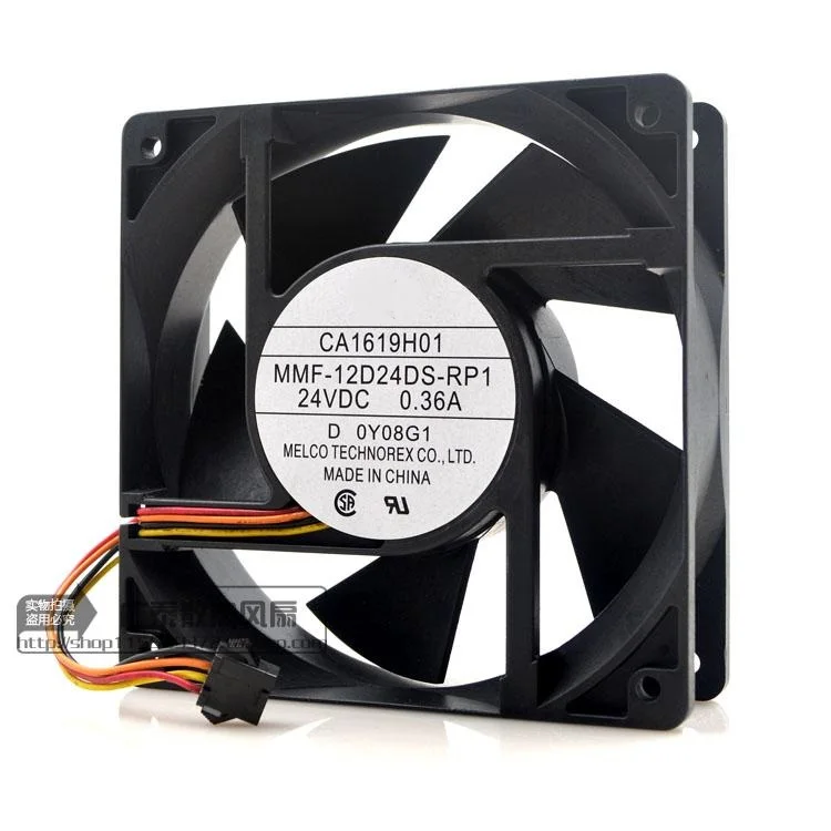 

Новый оригинальный вентилятор CA1619H25 MMF-12D24DS-CP1 24V 0.36A 12038 12CM