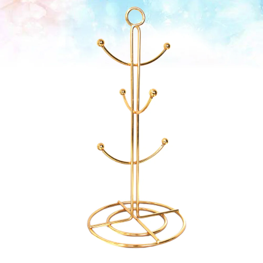 

Mug Coffee Cup Rack Tree Holder Standforhanger Shelf Holders Drain Storage Display Countertop